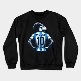 GOAT- Messi Argentina 10 Crewneck Sweatshirt